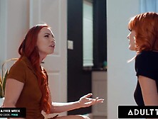 Nasty Redheads Love Carnal Lesbo Sex