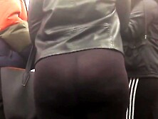 Nice Round Latina Teen 18+ Ass In Black Spandex