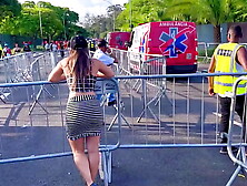 I GAVE MY BOOTY IN IBIRAPUERA PARK AND THE SECURITY GUARD CAUGHT ME FUCKING