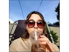 Dublin Girl ! Dont Tell Dad i Love Big DickCumShot