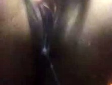 chubby black girl selfie masturbation