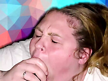 Cummed in My Stepsister’s Mouth Her Dick Sucking Lips Grabbed It All