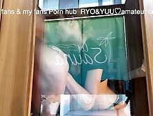 カップルで水着サウナ♡汗だくのスタイル抜群彼女とハードなラブラブSEX！素人/旅行/露出/ハメ撮り/個人撮影/変態/美女/パイパン/スレンダー/英語字幕