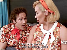 Step Mommy's Shocked By The Sex Scene In A Family Show