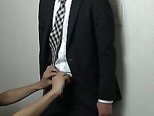 Japanese Twink In Office Wear