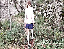 Not Brother Films Not Sister Schoolgirl In The Woods Part Two Hand-Job Sperm Shot