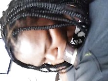 Black Bbw Slut Catch Nut And Keep Sucking