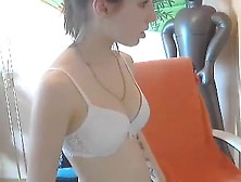 Big dildo up my nice teen 18+ snatch