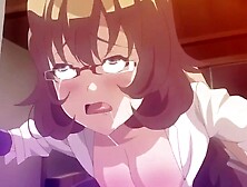 Nerdy hentai schoolgirl gets her submissive teen ass pounded hard by an experienced domineering man