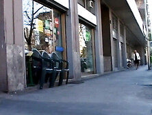 A Blowjob at the Bar and an Ass Fuck at Home