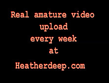 HD Heather Deep publicly fucked and goes cumdiving deepthroat and gets a creamthroat outdoors