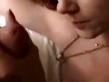 Romanian Blond Teases And Sucks Dick