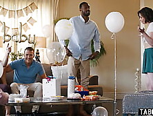 Diaper shower had everybody so bored they decided to have a gangbang instead
