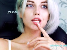 Blonde Teen Sierras First Erotic Masturbation Video