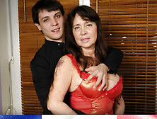 Two Guys For A Mature Woman