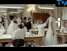 Lyna Khoudri Breasts Scene  in Haute Couture