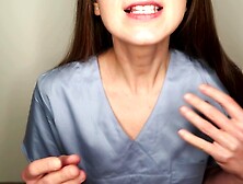 NURSE CHECKS YOUR BALLS AND JERKS YOU OFF