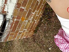 UK dogging advocate Sophia Mayy gets TWO guys to join her on outdoor fuckfest begging for their cum!