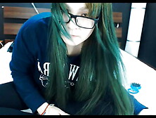 Japanese russian girl in leggings