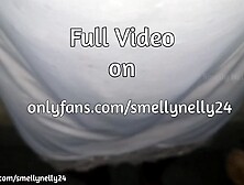 Making Him Sniff My Stained Pants and Clean My Stinky SNATCH and RECTAL HOLE