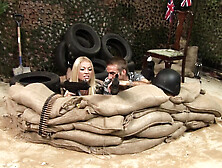 Army angels share a fortunate chap schlong