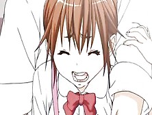 Fingering and licking my hot student