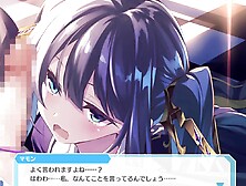 Cum thirsty anime babe is giving her mate a juicy bj