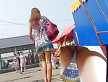upskirt (fake) footage
