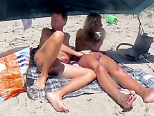 Sex show Chaturbate, TV version 4K, nudist beach, t-girl and dude, Gigi and Dave 07-05-2025, p2