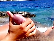 Handjob By The Water Pov