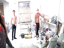 a group of builders Hard Drilled Woman