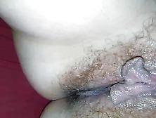 Hairy Girl Masturbates