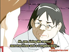 Bondage hentai cutie gives head and gets fucked