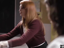 Lesbian spanking masterpiece!