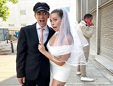 Chauffeur Fucks The Sexy Bride