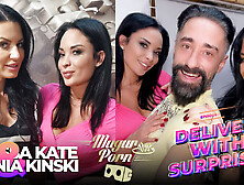 Delivery With Surprises - Episode 1 Starring Anissa Kate & Ania Kinski - Mugurpornvr