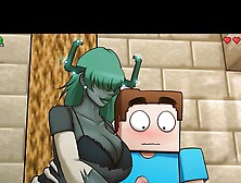 Minecraft Horny Craft (Shadik) - Part 43-44 - Futanari Lesbian By Loveskysan69