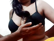 Village Girl Enjoying Juicy Boobs