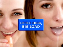 Little Dick,  Huge Load - Clara Dee Pov Virtual Sex Sph Blowjob