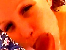 Amber Ways Slobbers On Some Cock - Amber Ways Slobbers On Some Penis