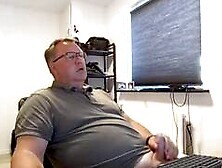 Danish Chubby Dad Cums
