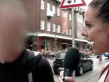 Seductive Street Casting Agent Lures Man Into Porn Audition