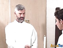 Taboo Twink Riding Catholic Cock