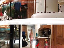 Flashing Pizza Delivery Guy.  Pizza Deliver Dare