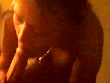 Russian Julia Sucking,  Licking and Swallow Cum