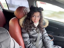 Risky Public Sex In The Car Huge Cum On Face And Cumwalk In Metro