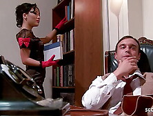 Parody Porn with Chinese Secretary Asa Akira and Humongous Schlong Boss at Fuck in Office