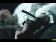 Bella Spark attacked by plant tentacles