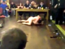 College Men Wrestle Naked In Classroom