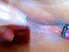 JOI POV - Hotty uses sex toy in anal masturbation,  do u wanna bang me?